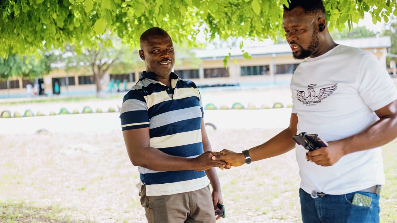 Maths Set Donation at Ada Senior High Technical School