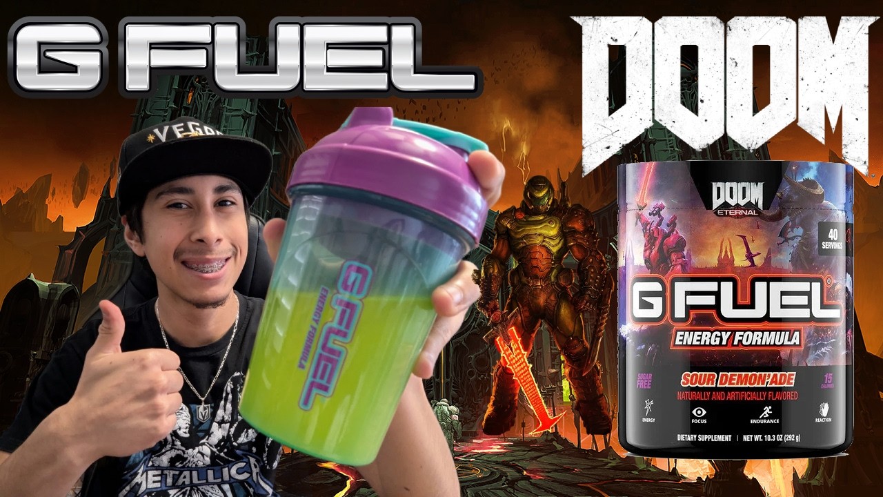 GFUEL x DOOM (Sour Demon 'Ade) Review