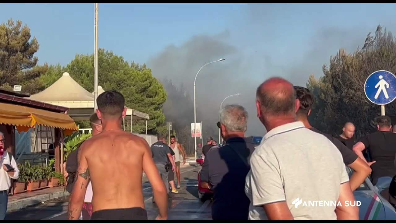 02 AGOSTO 2024   MARINA DI PULSANO TA   INCENDIO LIDO SILVANA; NUOVE ACCUSE PER L'INDAGATO