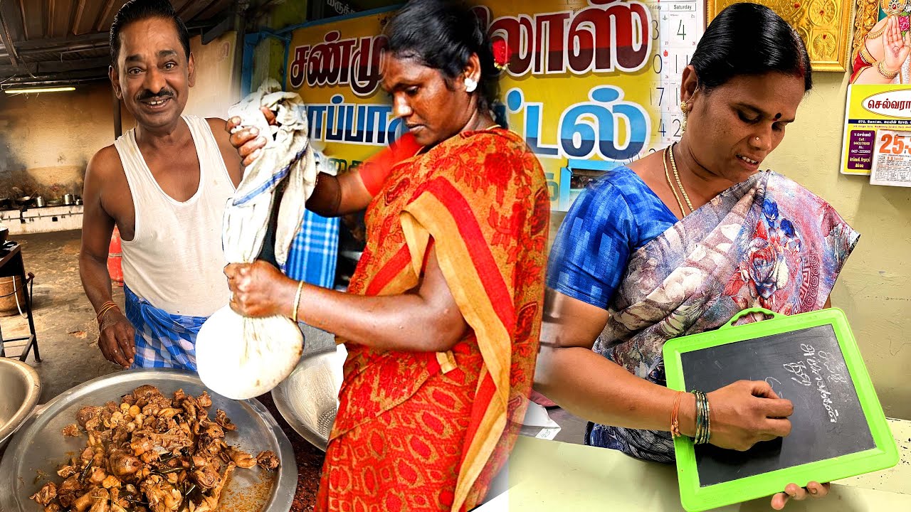 வாடிக்கையாளர்களின் ருசியறிந்து சமைக்கும் கிராமத்து  உணவு , Shanmuga Vilas hotel - Karthiks View