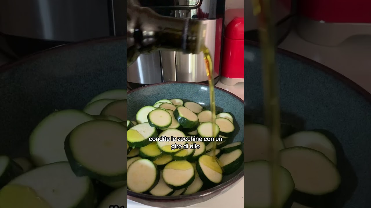 Zucchine con la friggitrice ad aria