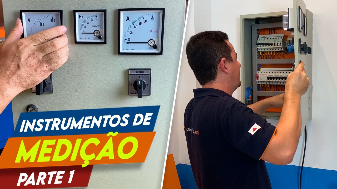 Instalando INSTRUMENTOS de MEDIÇÃO na PORTA de um PAINEL