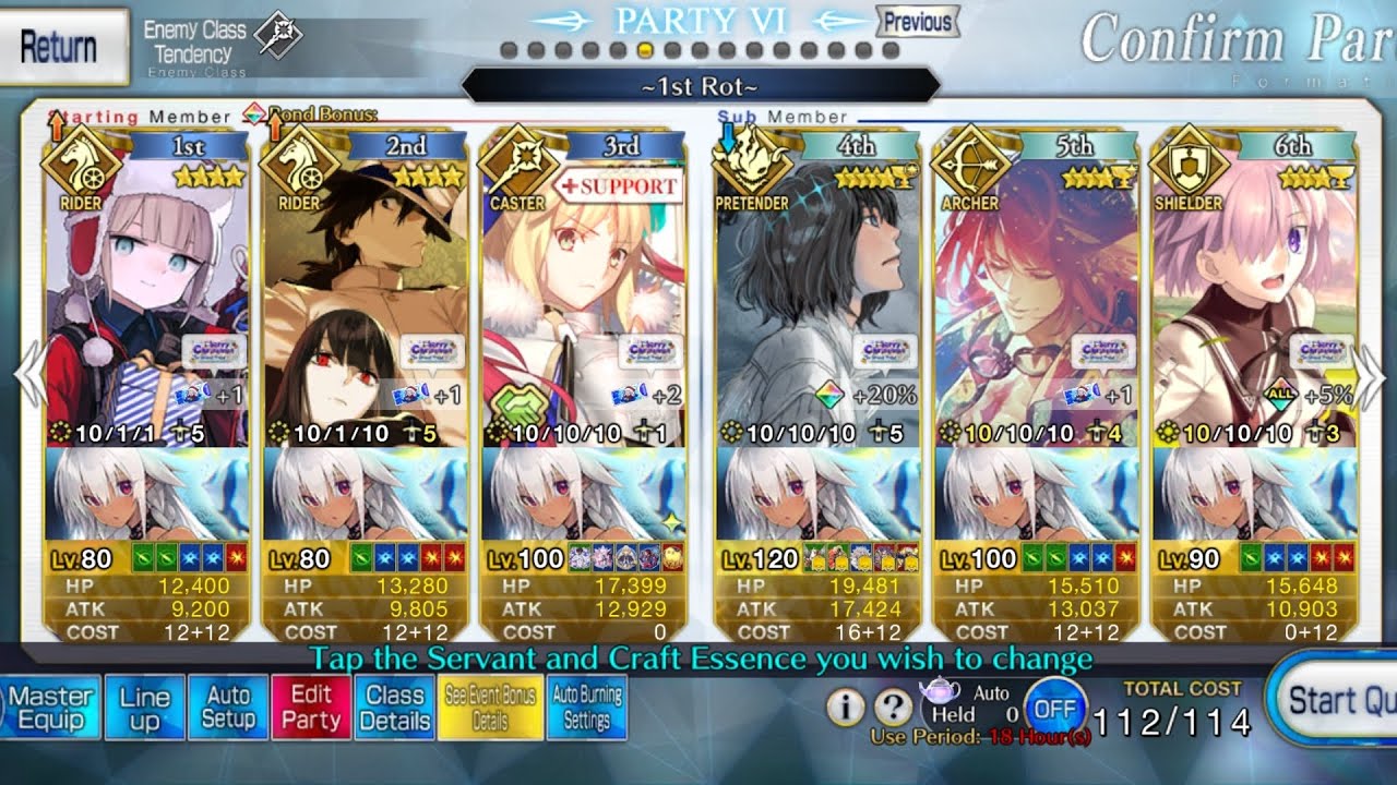 [FGO NA] 2025 Christmas Lv90++ Free Quest | 3T Farming Santa Nemo + Rider Sakamoto Ryouma