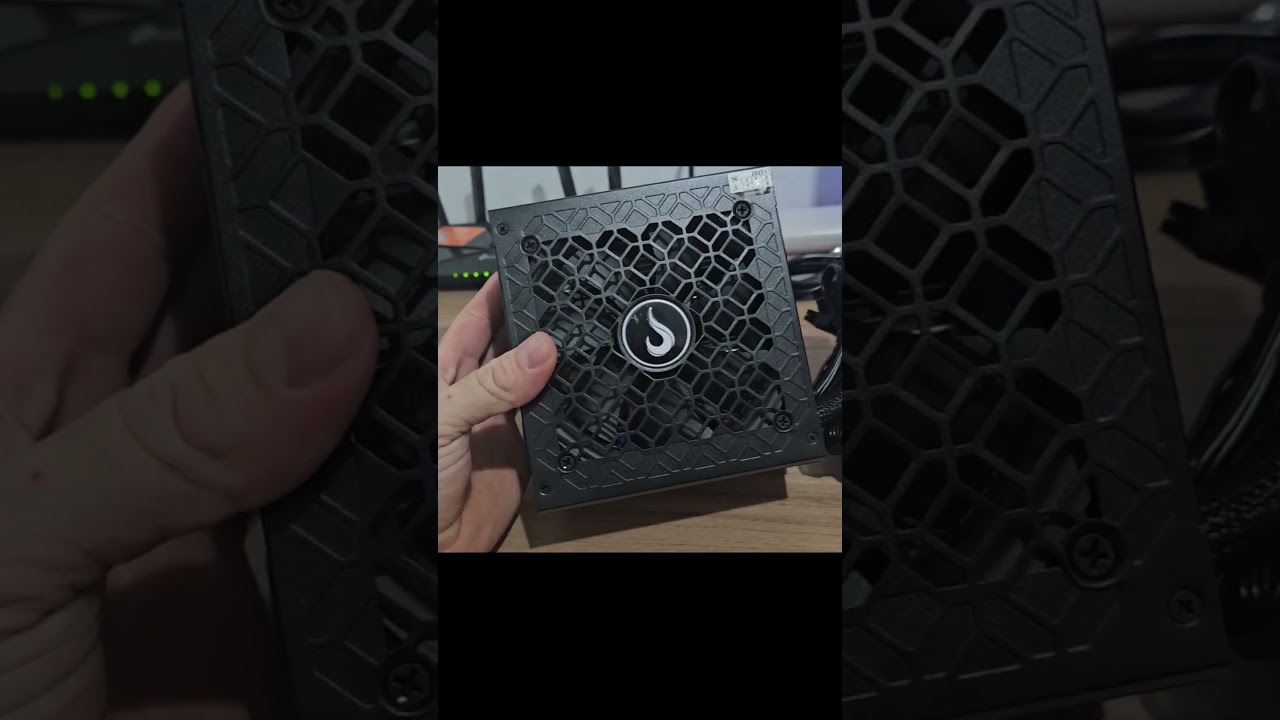 Fonte Gamer RISE MODE Elektra 650W Bronze &eacute; boa demais #fontegamer #informatica