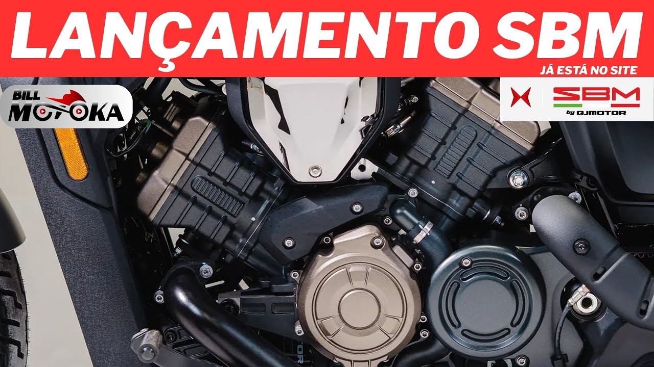 OPAAA! Mais um LAN&Ccedil;AMENTO SBM 600V no site, pre&ccedil;o, cores e detalhes agora.