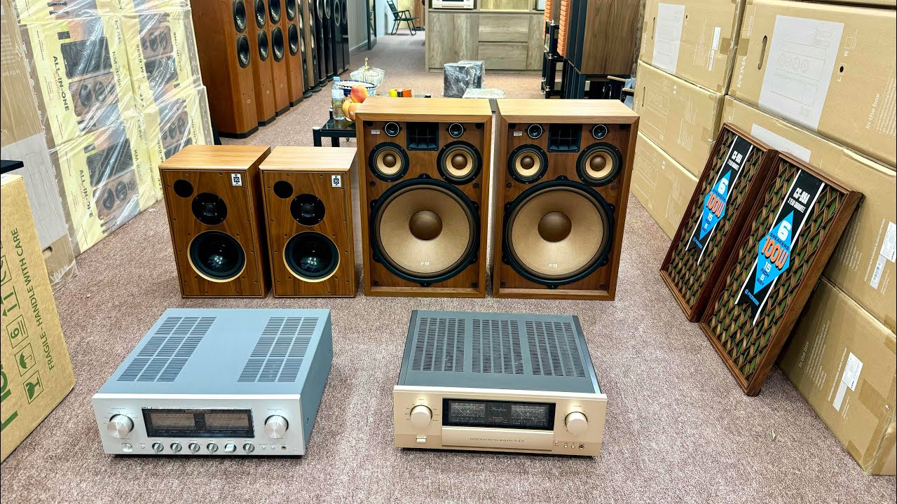 Accuphase E470 | Luxman L550Ax | Loa Harbeth M30.2XD | Loa Pioneer Cs 99A FB 