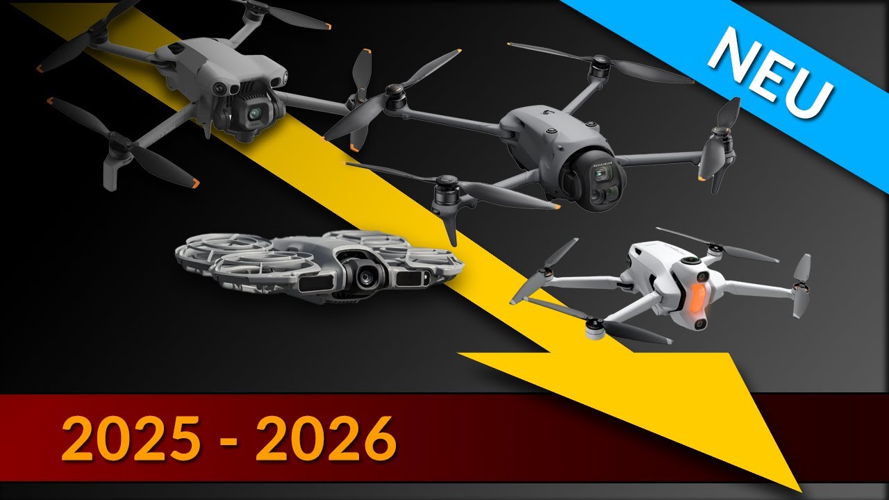 Die besten Drohnen 2025 und 2026 - Zusammenfassung des Jahres und Vergleich