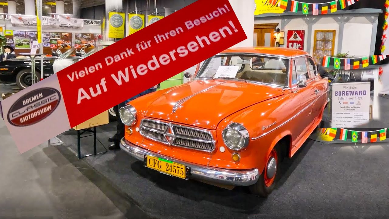 BREMEN CLASSIC MOTOR SHOW 2023 Del 4. Hittar vi alla Bremen-bilar o hur gick det med Hanomag 1939?