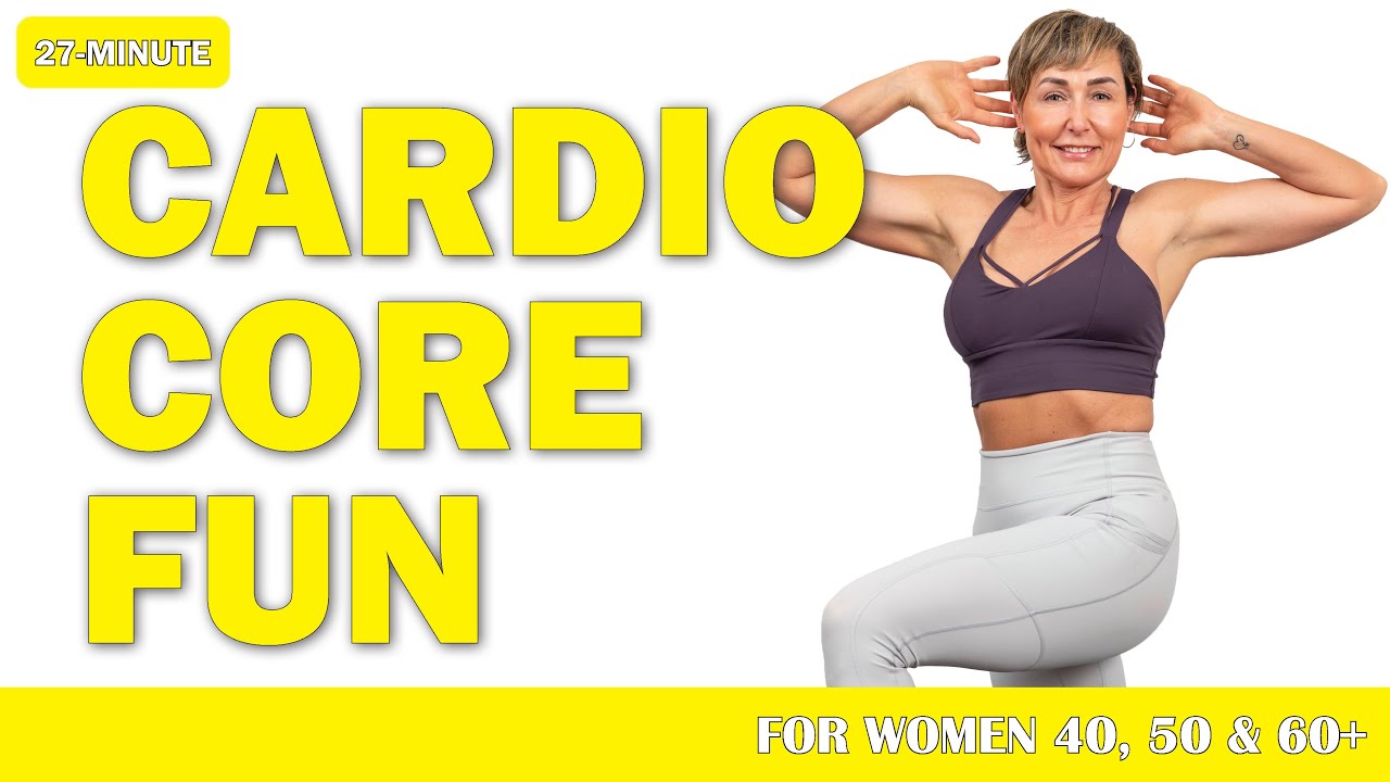Calorie Torching All Standing Cardio & Abs for Women Over 40