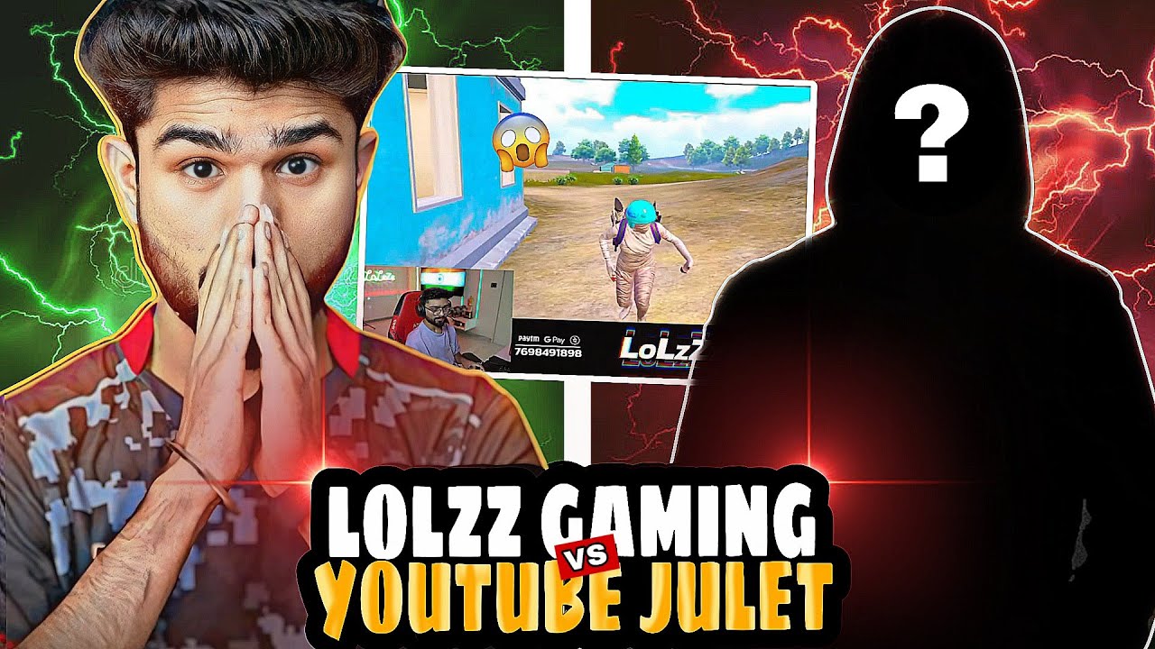 I CLUTCHED 2TIMES AGAINST THIS STREAMER| @LoLzZzGaming v/s@YOUTUBE_JULET 3v3 INTENSE FIGHT