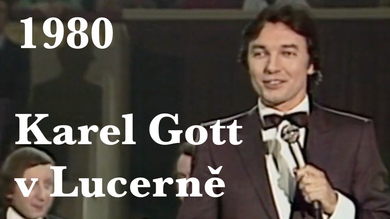Karel Gott v Lucerně 1980