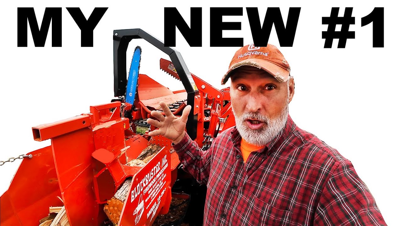 NEW BLOCKBUSTER FIREWOOD PROCESSOR 15 20+HP...SPEED POWER PRODUCTION!