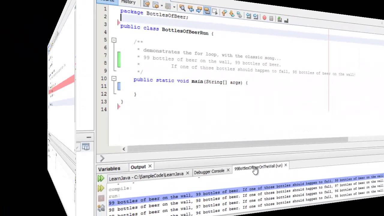 Learn Programming in Java - Lesson 10 : For Loops