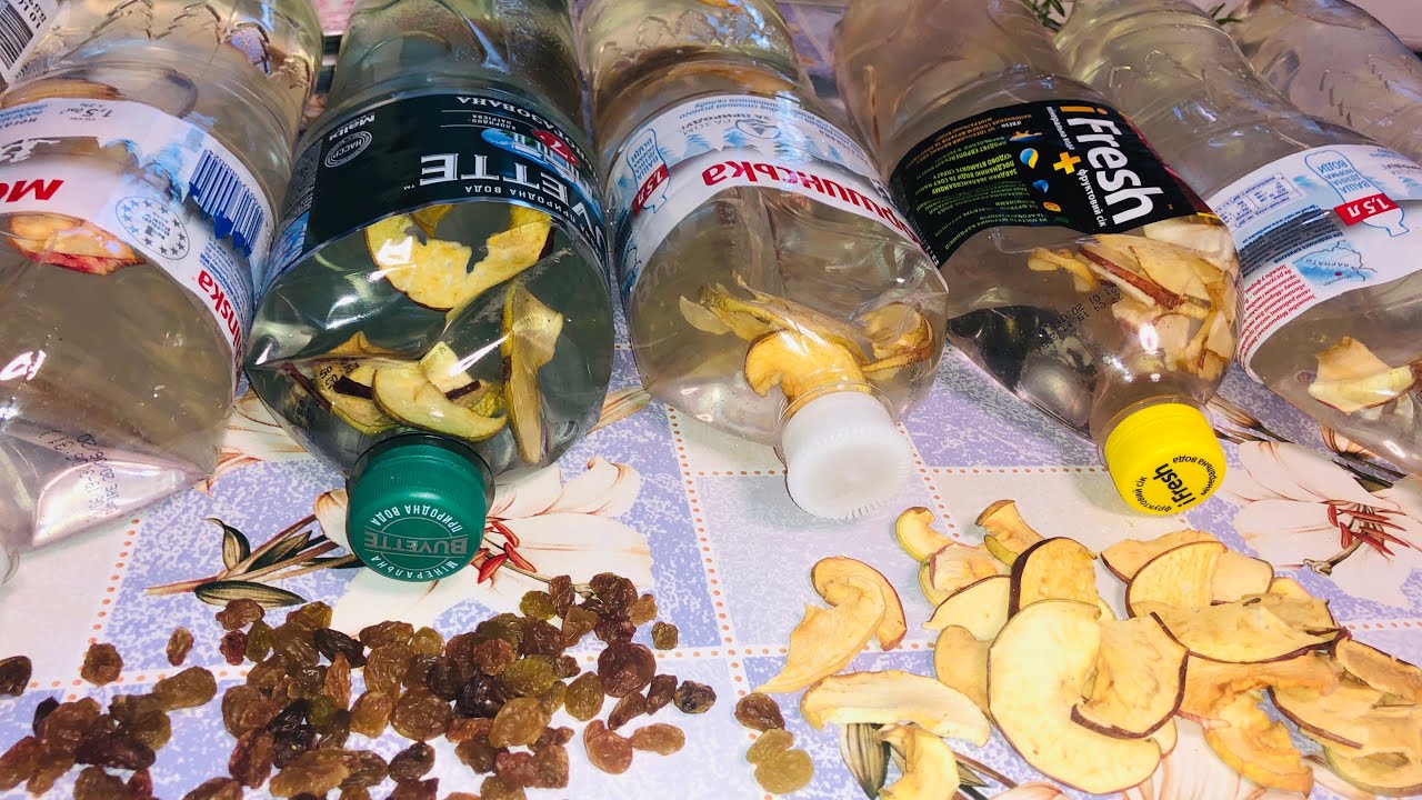 Квас из Берёзового Сока с Изюмом и Сушкой Рецепт
