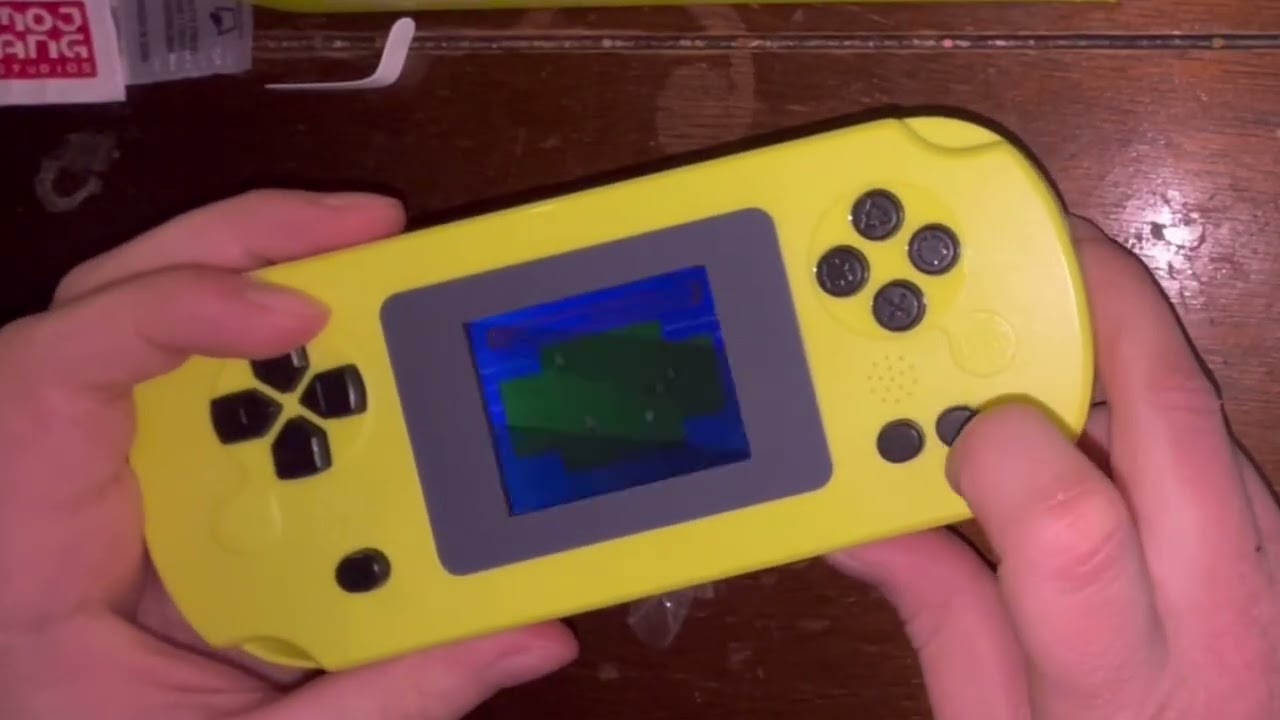 Testing this handheld game console