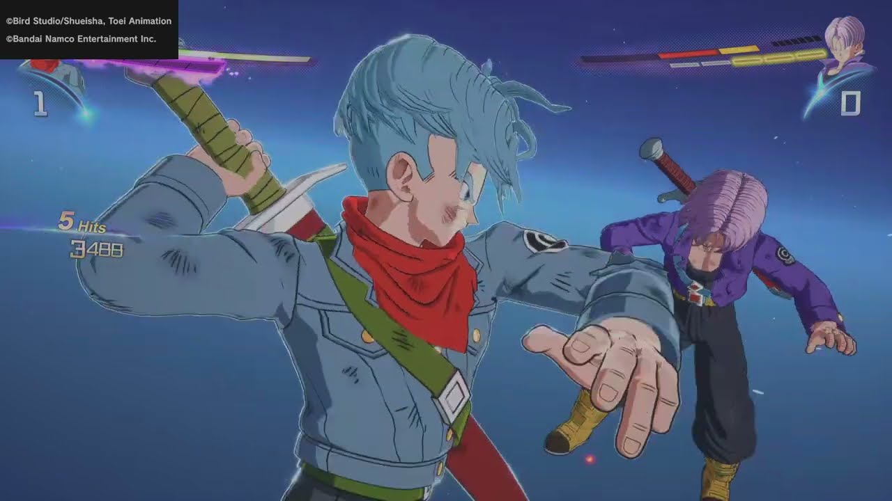 DRAGON BALL: Sparking! ZERO Future Trunks (Super) vs Future Trunks (Z)