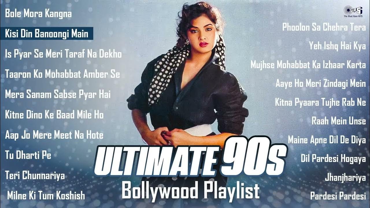 Ultimate 90s Bollywood Playlist | Kitna Pyaara Tujhe Rab Ne, Raah Mein Unse, Maine Apne Dil De Diya