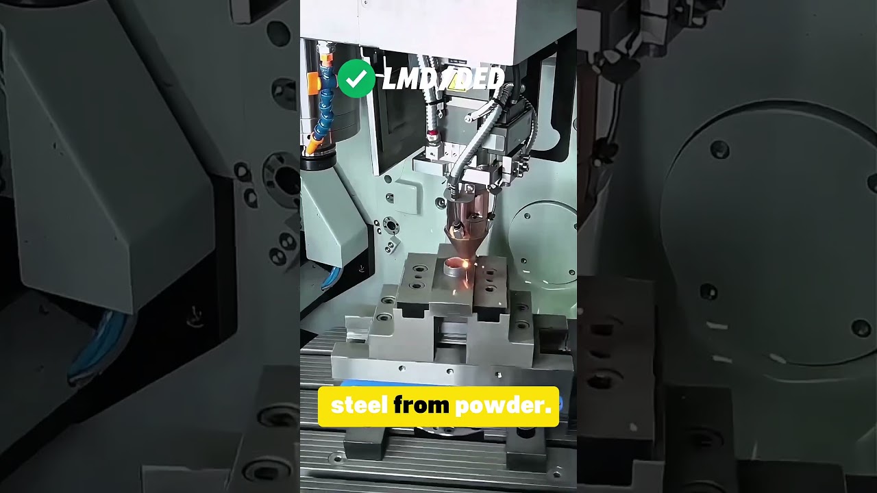 Printing Metal from Thin Air? 🤯 | Hybrid Manufacturing
