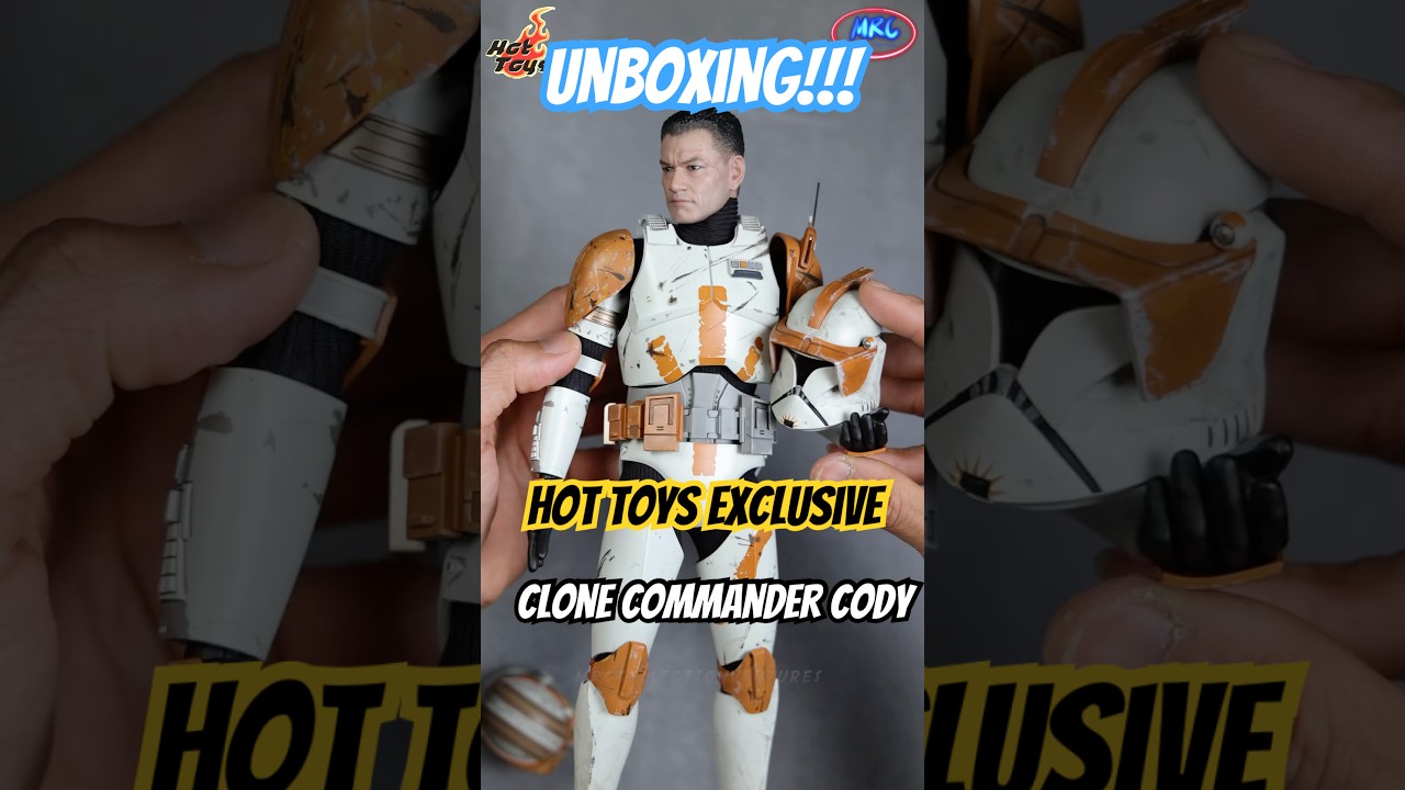 Quick Unboxing Hot Toys Star Wars Clone Commander Cody 