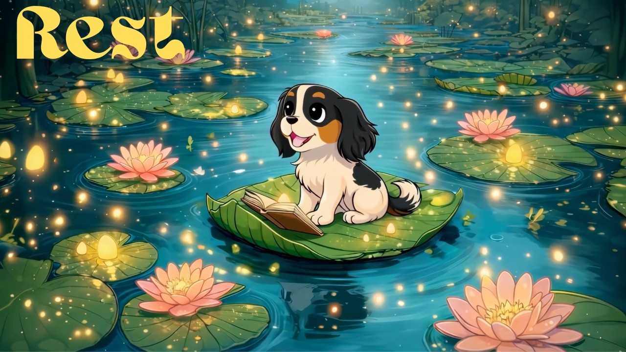 Lily Pad Dreams 🪷 Pets Sleep. You Unwind. #sleepmusic #lofi