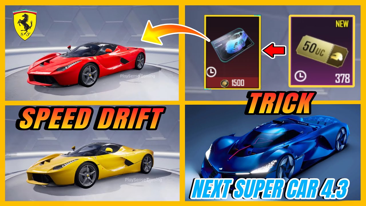 NEXT SUPER CAR LEAKS 🔥| NEW SPEED DRIFT CONFIRM DATE | SUPER CAR COUPON TRICK | FERRARI/BMW/APOLLO 