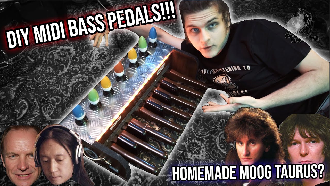 Recycling an Organ - DIY Taurus Bass  Pedals