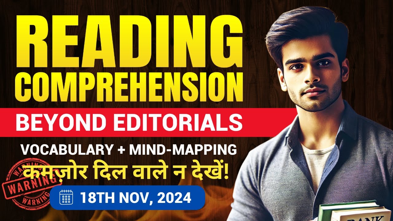 Boost Your Bank PO Prep: Vocabulary & Mind-Mapping Techniques for RC | 18 Nov - Pre to Mains Level