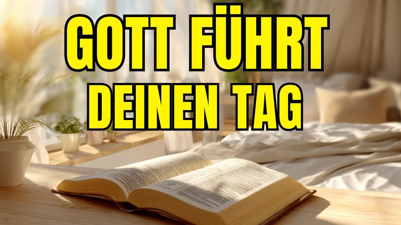 An diesem Morgen – beginne im Vertrauen auf Gottes Plan
