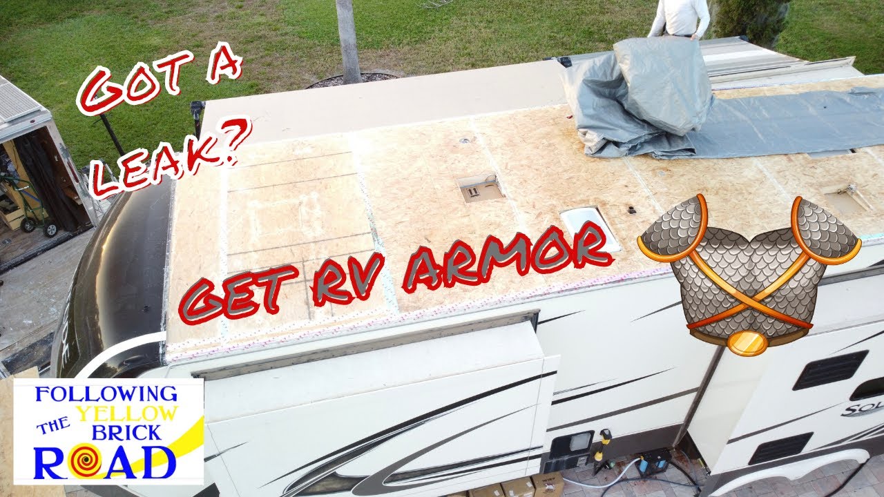 GRAND DESIGN ROOF REPAIR with RV ARMOR
