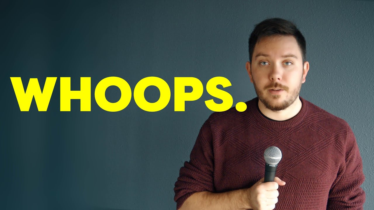Every Mistake I Made In 2019