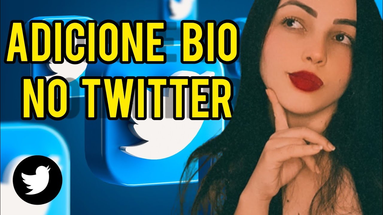 como adicionar bio no perfil do twitter