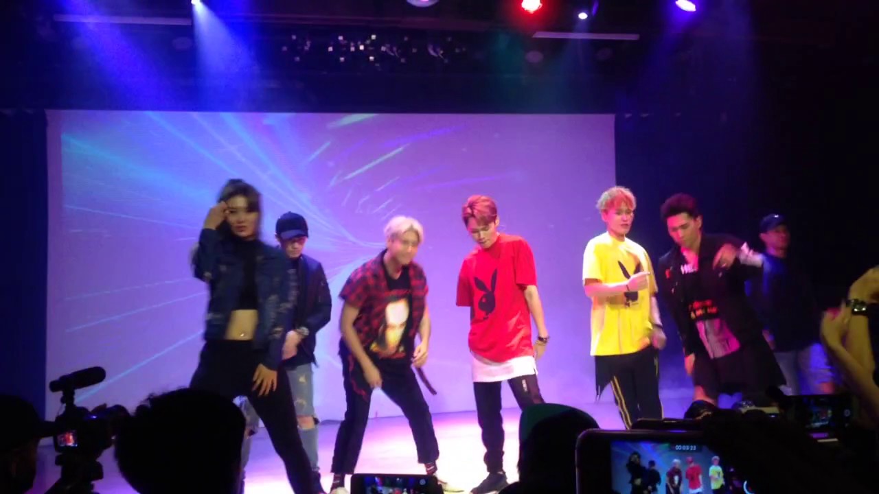 20170604這群人TGOP(this group of people)台中音樂會大家一起跳Updown Funk群人三花(茵聲、木星、董仔)跳TT和群人四少跳Not Today