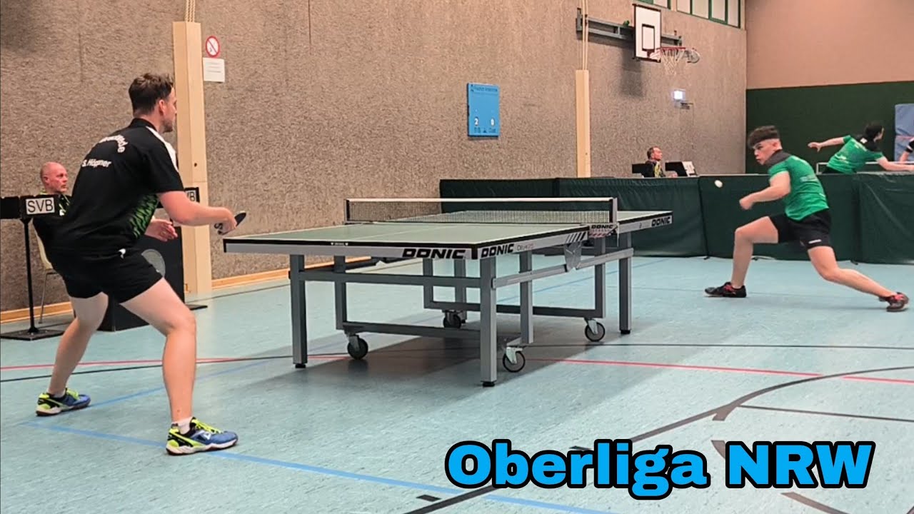 Ein ansehnliches Match in der Oberliga NRW zwischen Stefan Höppner und Leon Viktora
