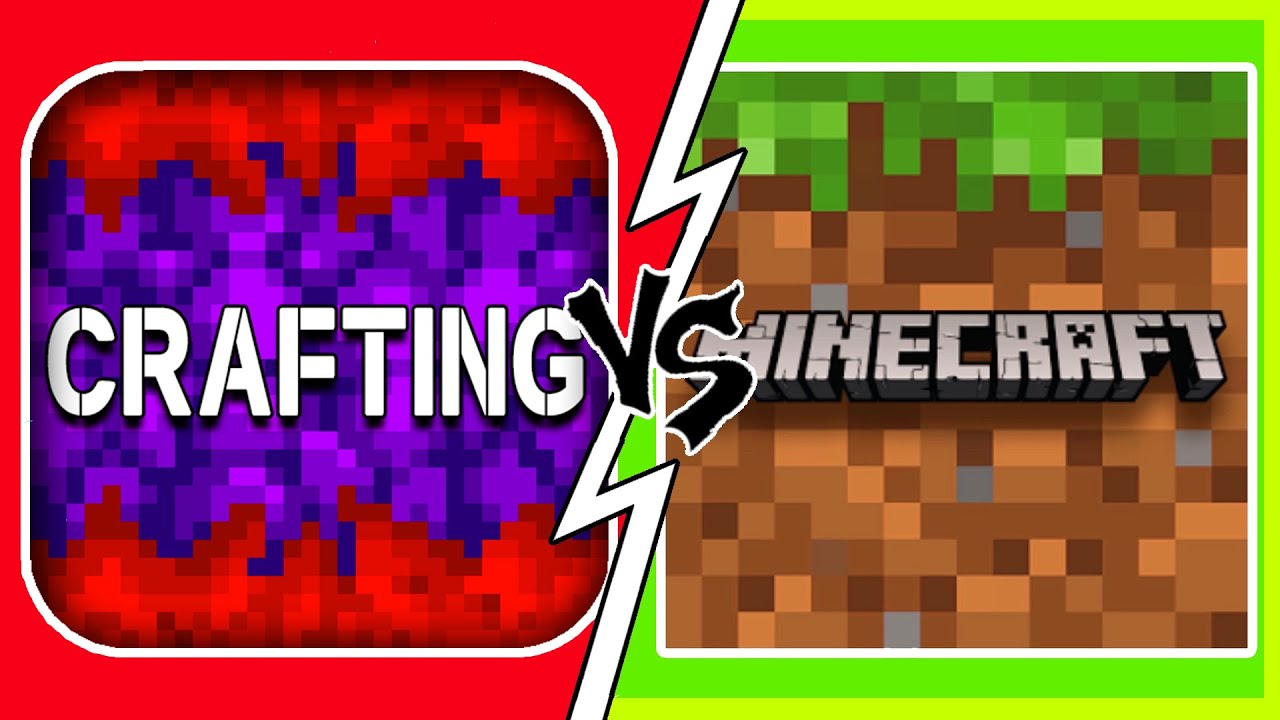 Crafting and Building 1.18.32 VS Minecraft PE 1.19 - Game Comparison