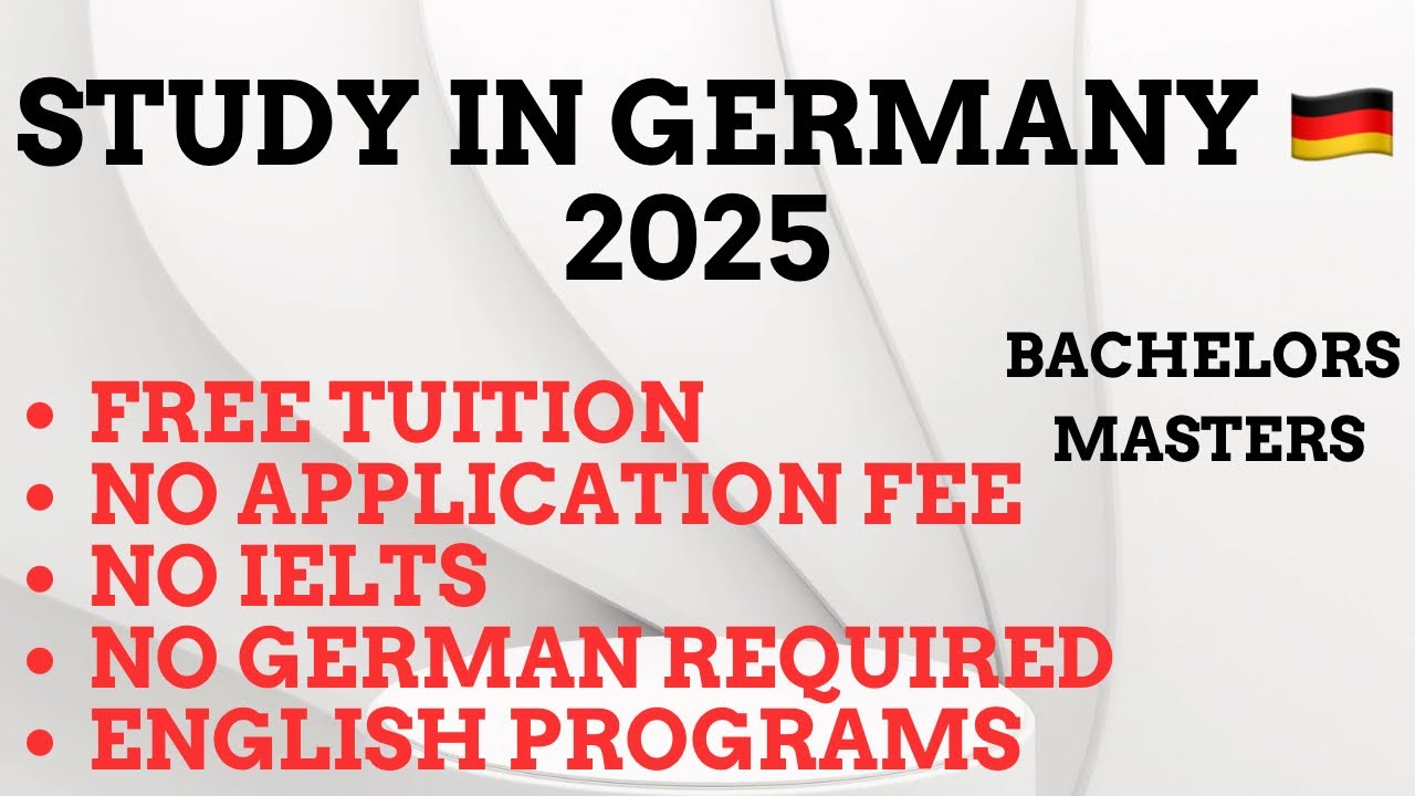 ОБНОВЛЕНИЕ!!! Обучение в Германии 🇩🇪 2025: без платы за обучение, без регистрационного взноса, бе...
