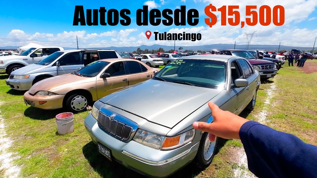 Ofertas de Autos desde $15,500 pesos en el Gran Tianguis de Autos Tulancingo Hidalgo !