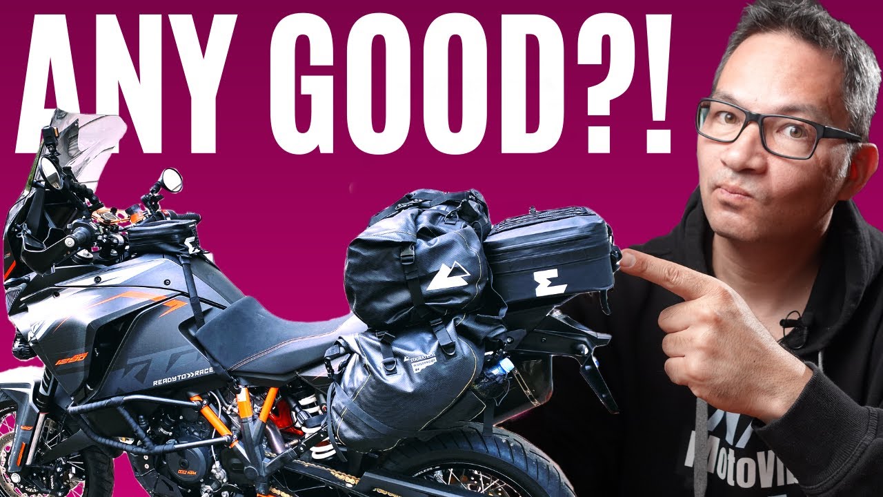 LIGHT WEIGHT WATERPROOF BAGS // Enduristan Touratech Extreme Edition // KTM 1290 Super Adventure R
