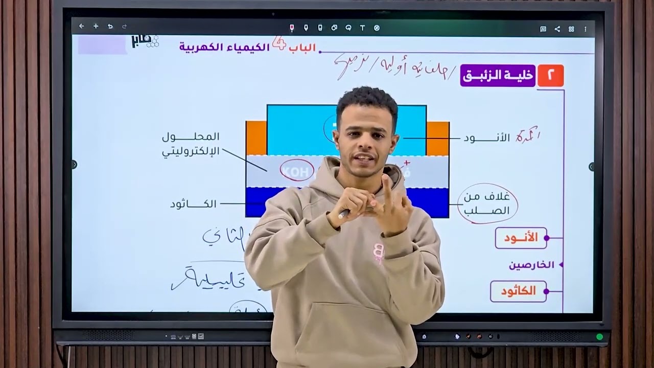 الخلايا الجلفانيه كاملة مستر أحمد صابر ❤️