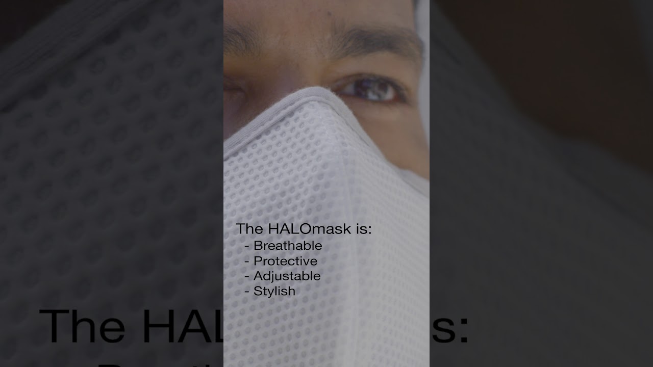 HALOmask, The Breathable Face Mask | 😷✨ Stay Protected. Stay Stylish. ✨😷