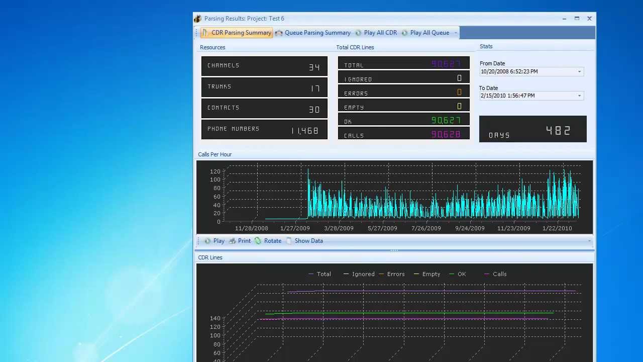 Adding a New Asterisk Project and Generating Reports
