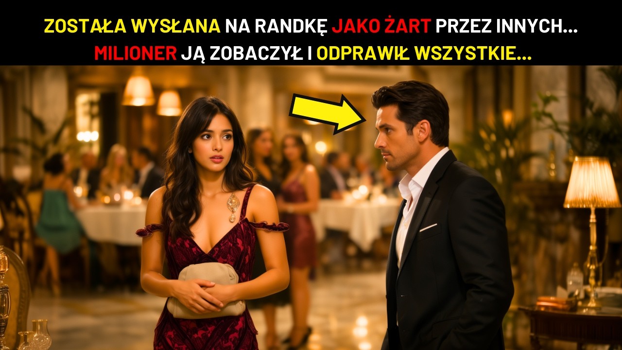 WYSŁALI JĄ NA SPOTKANIE JAKO ŻART... MILIONER ODEBRAŁ MOWĘ, GDY JĄ ZOBACZYŁ, I ODPRAWIŁ JE WSZYSTKIE