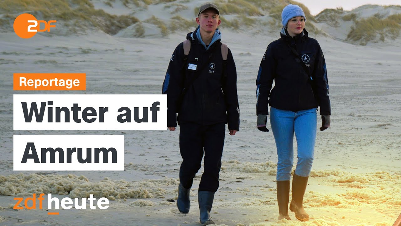 Off-Season auf Amrum: Leere Strände – und viel Arbeit für die Insulaner | ZDF.reportage