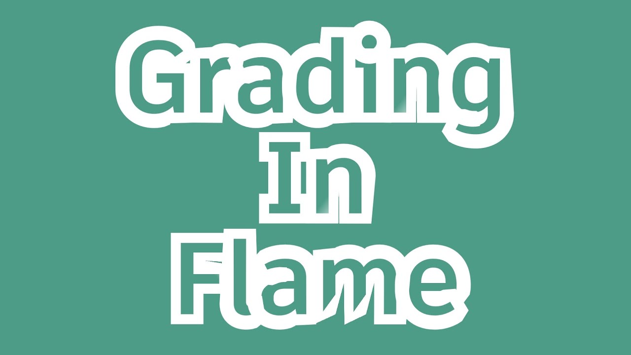 Autodesk Flame - Not So Quick Tip -Grading with Image Node / Effects Tab & Hoping it's like Resolve