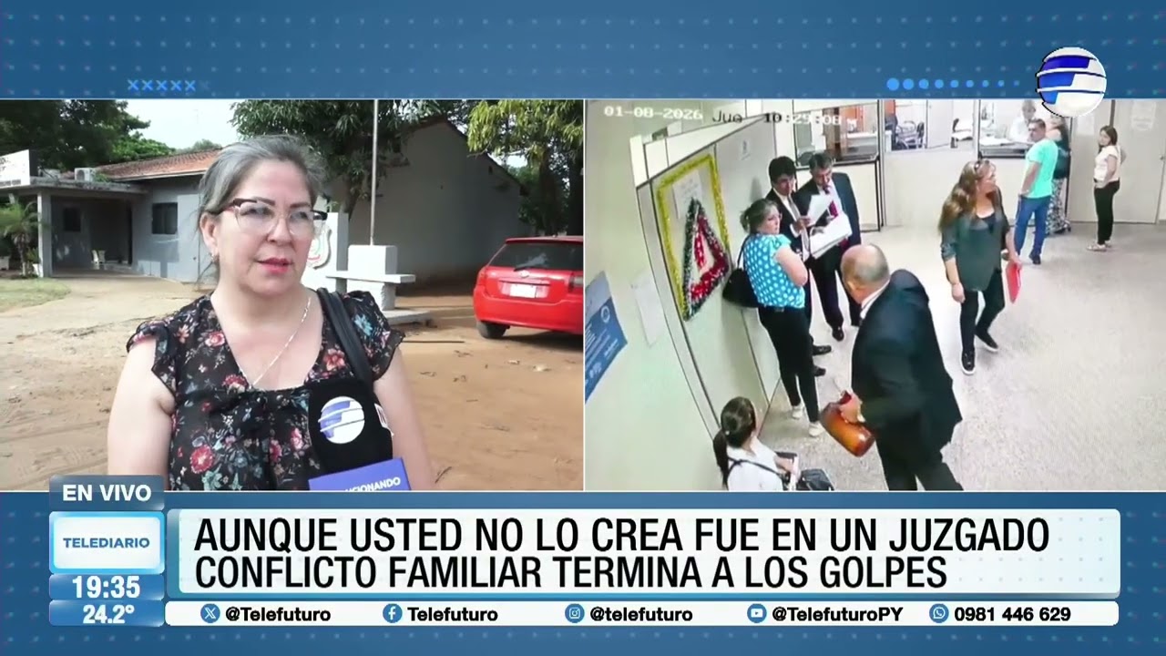 Una mujer fue agredida en pleno Juzgado de Luque