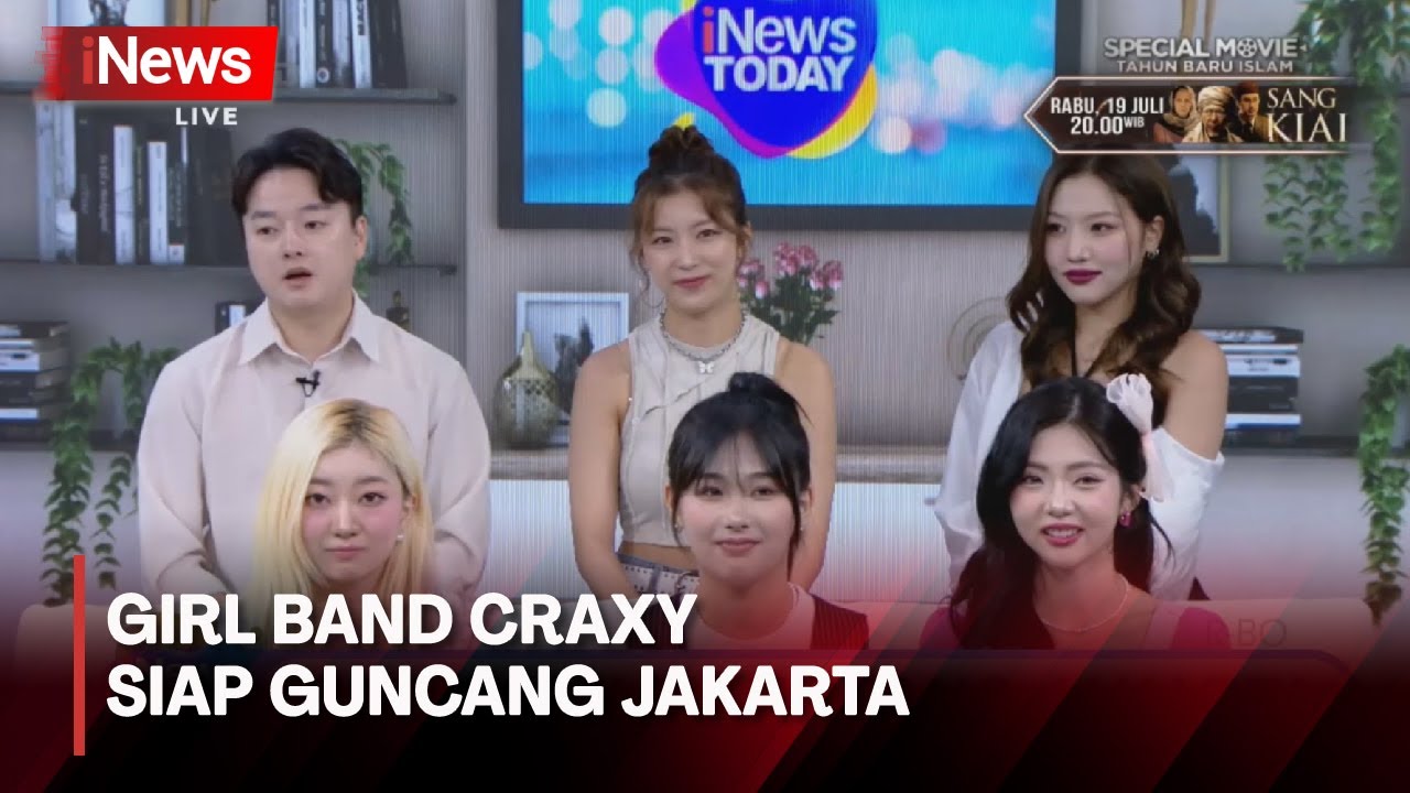 Siap Guncang Jakarta, Girl Band Craxy akan Tampil di Sarinah 16 Juli