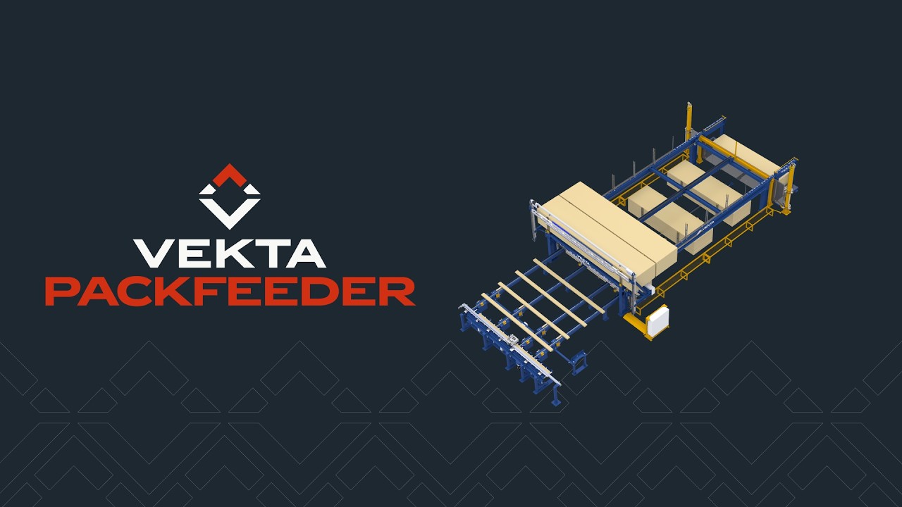 Vekta PackFeeder - automated frame and truss material handling