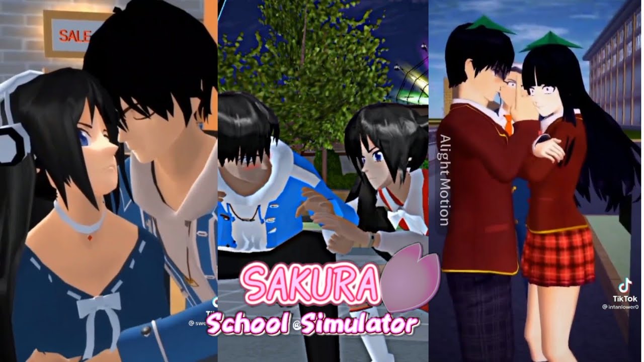 TIK TOK [SAKURA SCHOOL SIMULATOR] BUCIN PART 8🌸