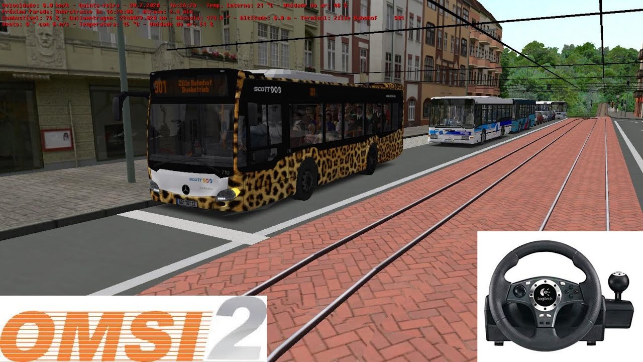OMSI 2- Mapa K-BERGBAHN  | Citaro C2 K da Scotturb (Portugal)
