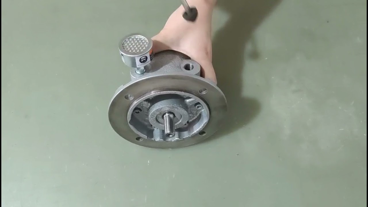 Vane Type Air Motor With Silencer Installed HX4AM F110