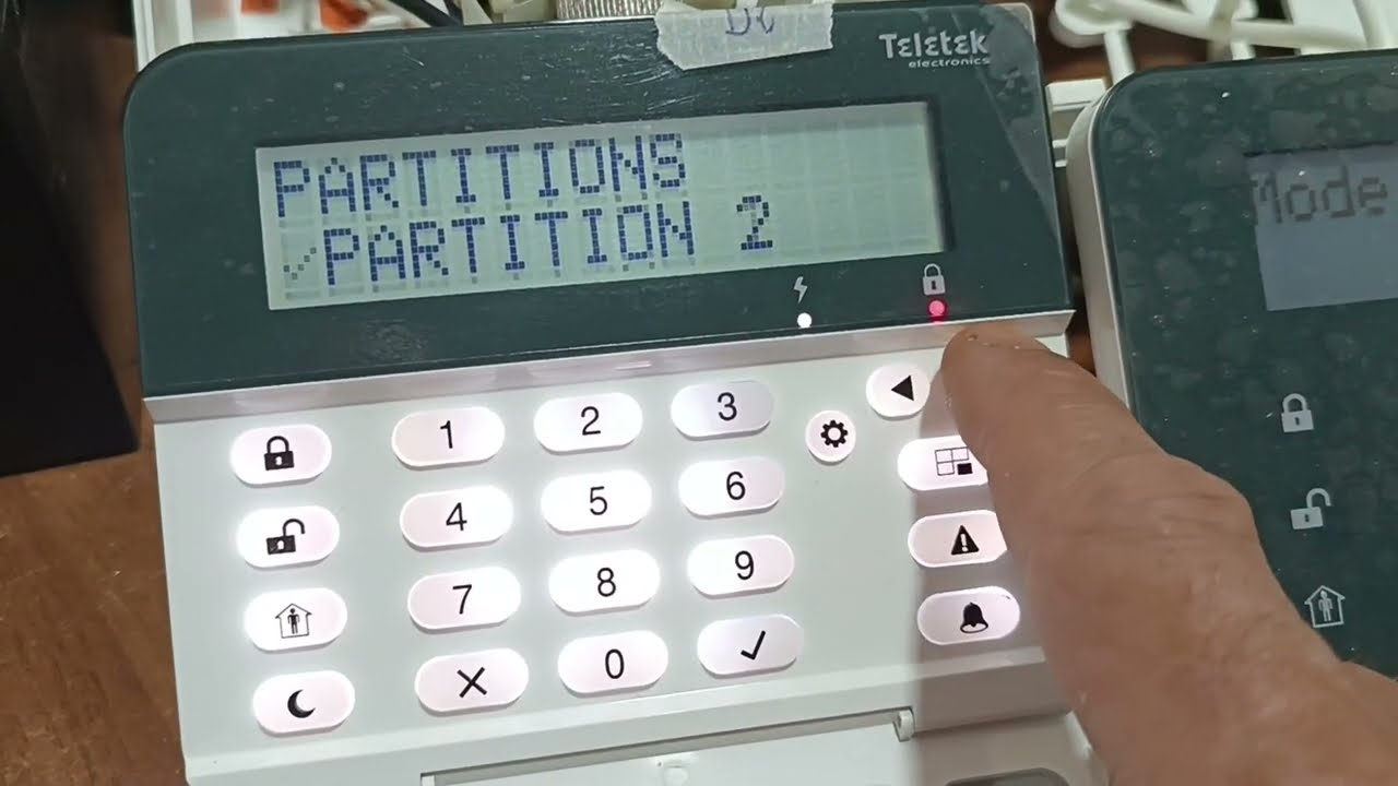 les partitions alarme TELETEK partie 2/2